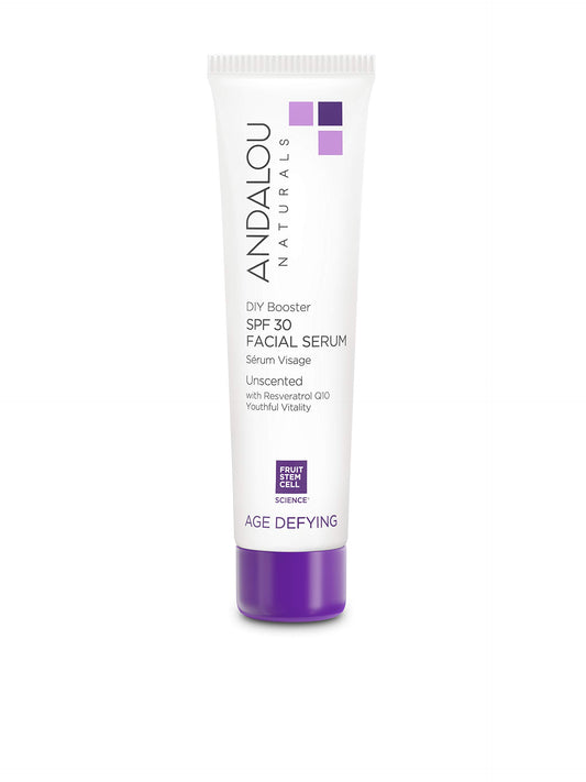 Serum Facial Andalou Naturals SPF 30 para un Cuidado Profesional de la Piel