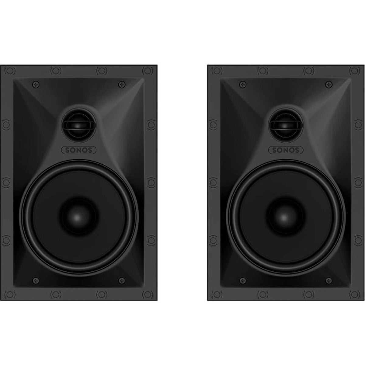 Bocinas Pasivas Sonos In-Wall Blanco para Muro