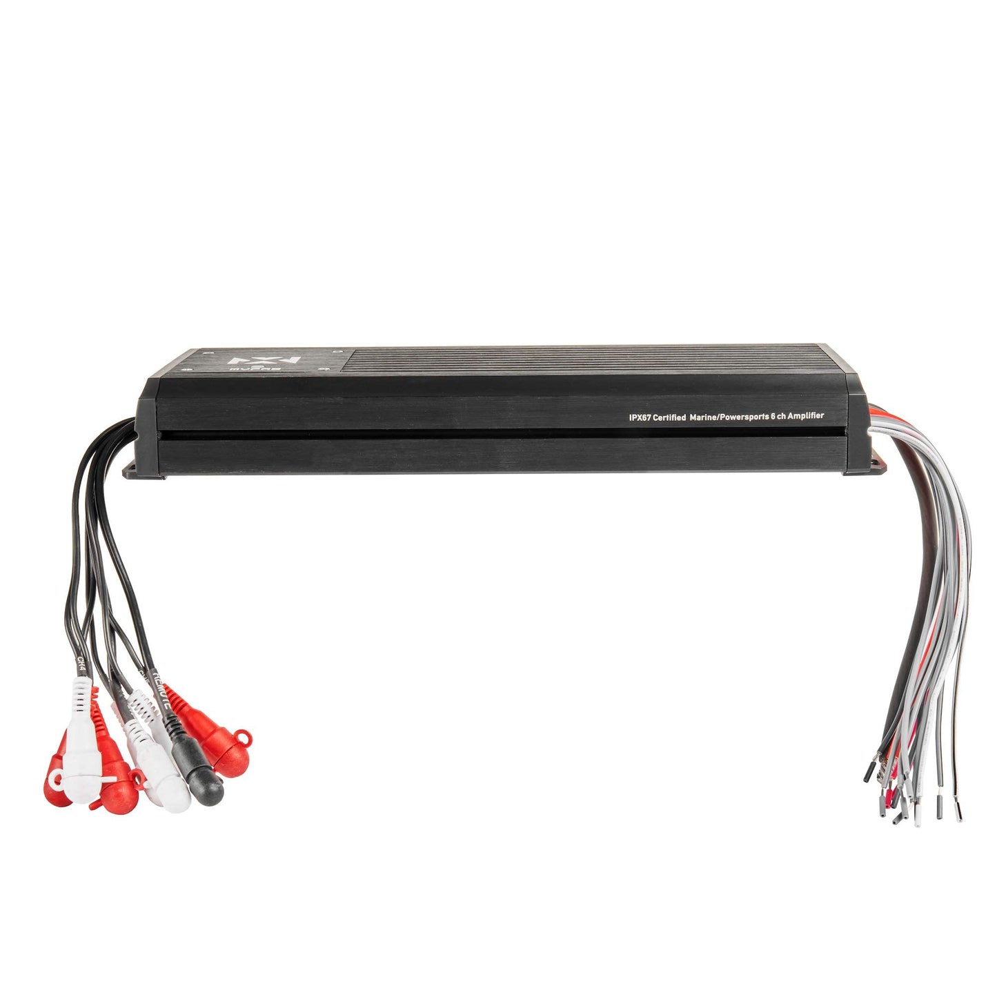 Amplificador Compacto Clase D NVX MVPA6 Marino 900 W RMS IPX67 Impermeable