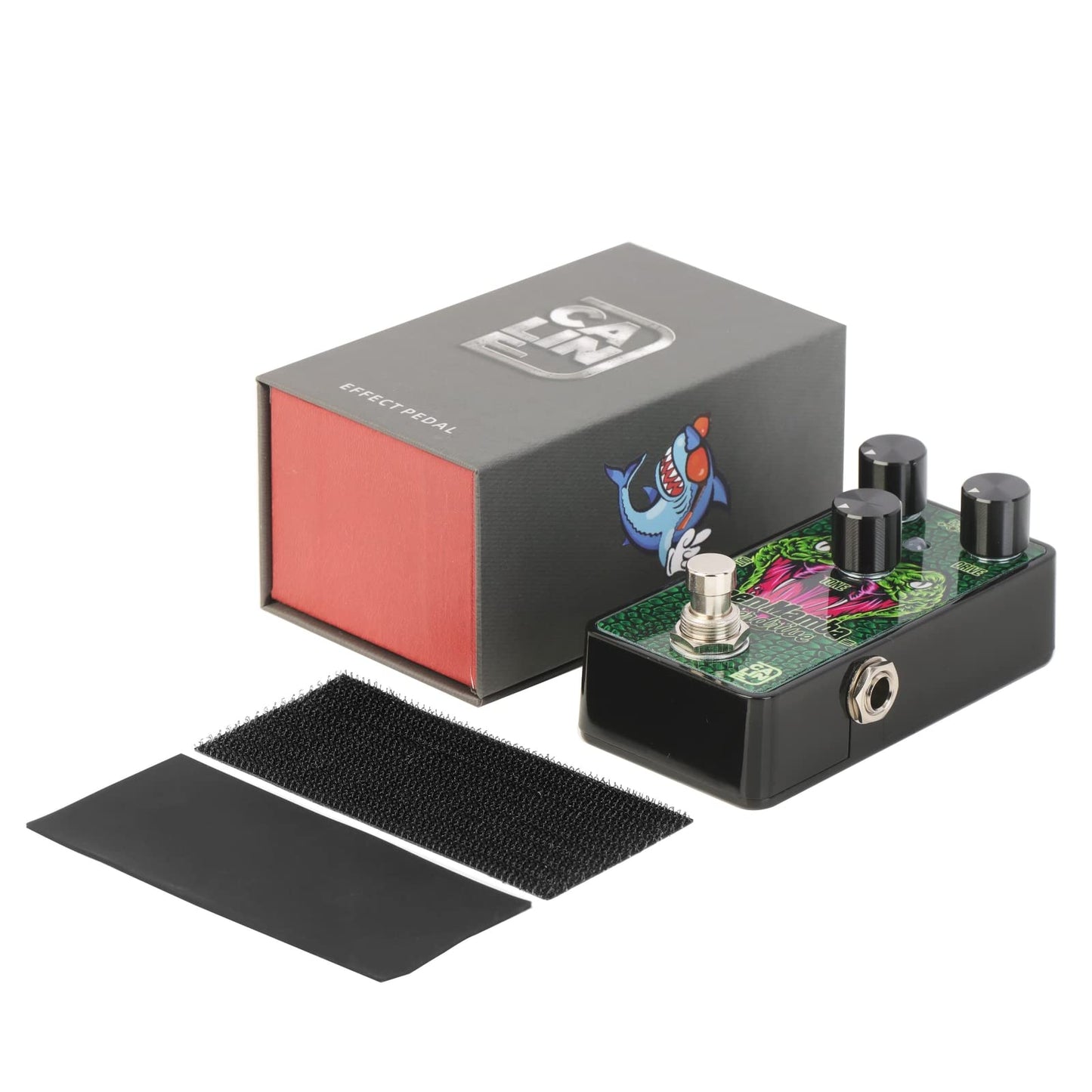 Caline G002 Green Mamba Overdrive Pedal Mid Rich clásico Voiced Overdrive Efecto Guitarra