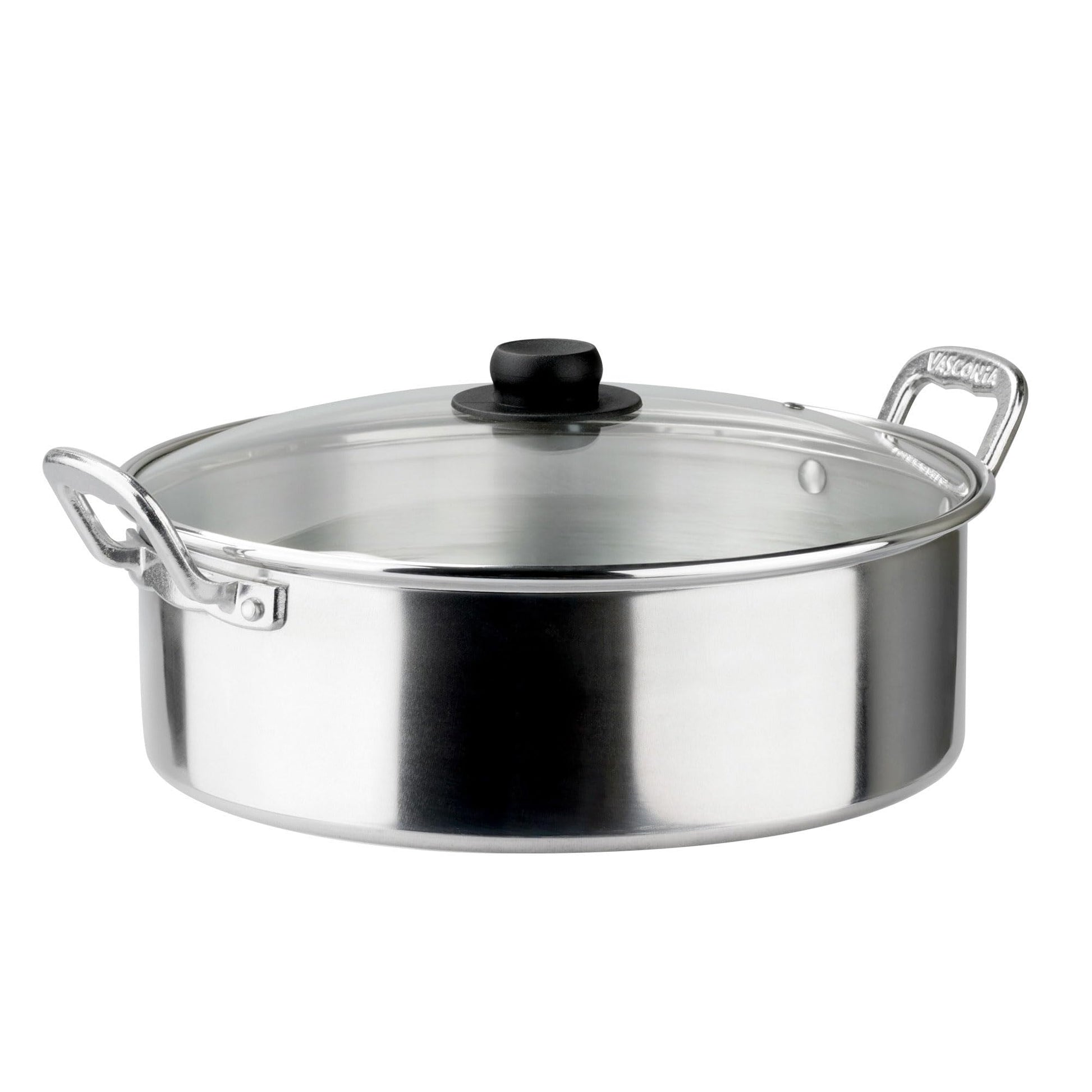 Arrocera Aluminio Vasconia Plata 32 cm 8 Litros