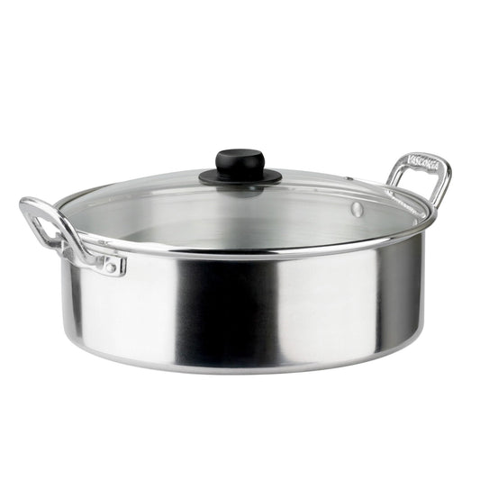 Arrocera Aluminio Vasconia Plata 32 cm 8 Litros