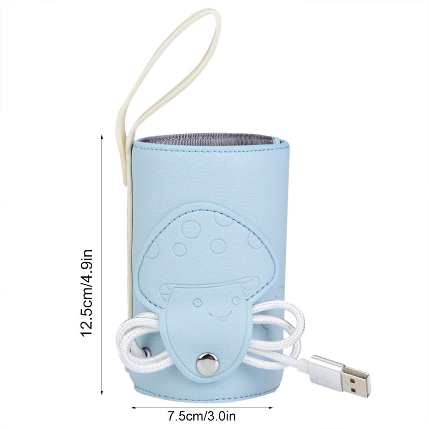 Calentador de Biberones Asixxsix Azul Inteligente Portátil USB