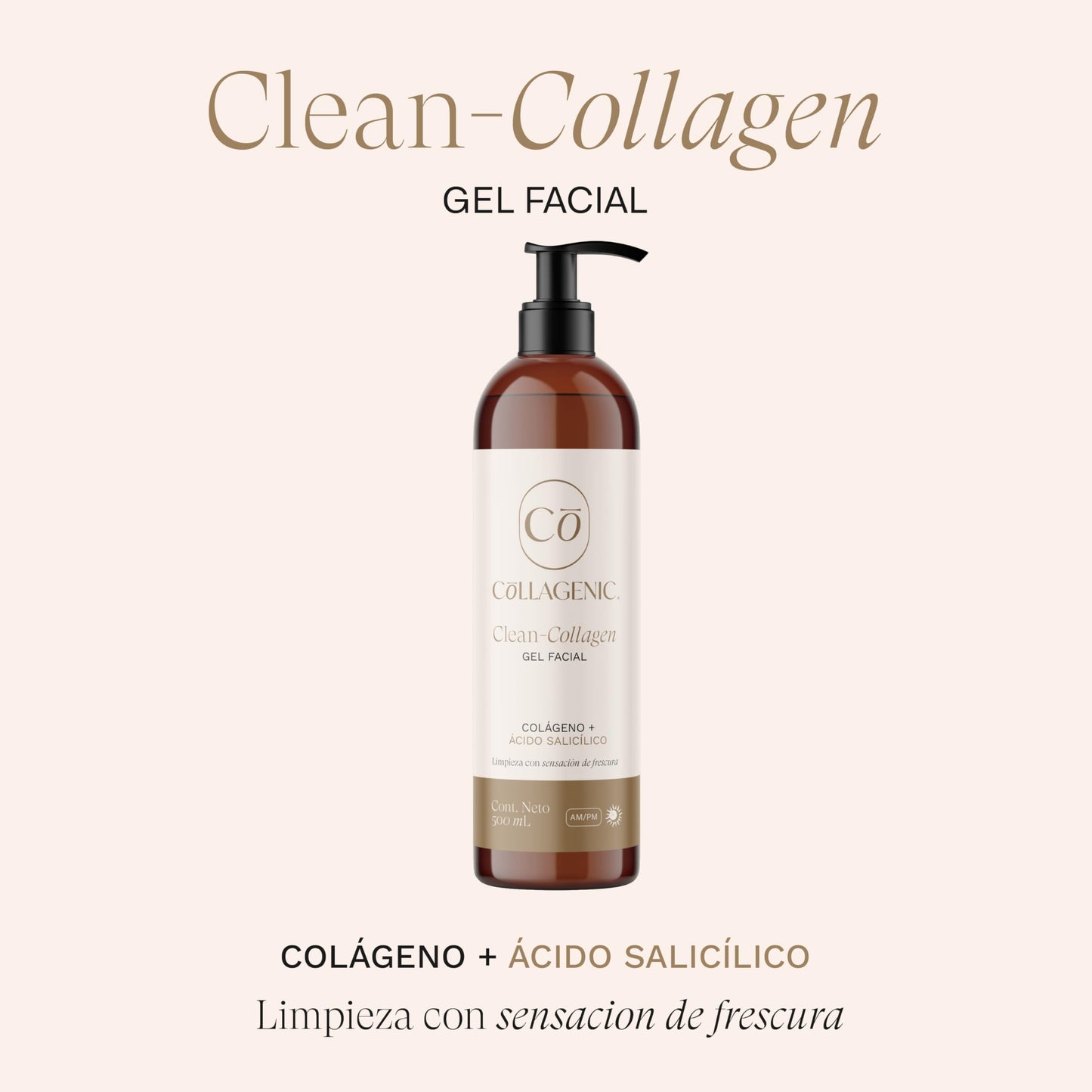 Collagenic | Gel Limpiador Facial 2% Ácido Salicílico Anti Imperfecciones