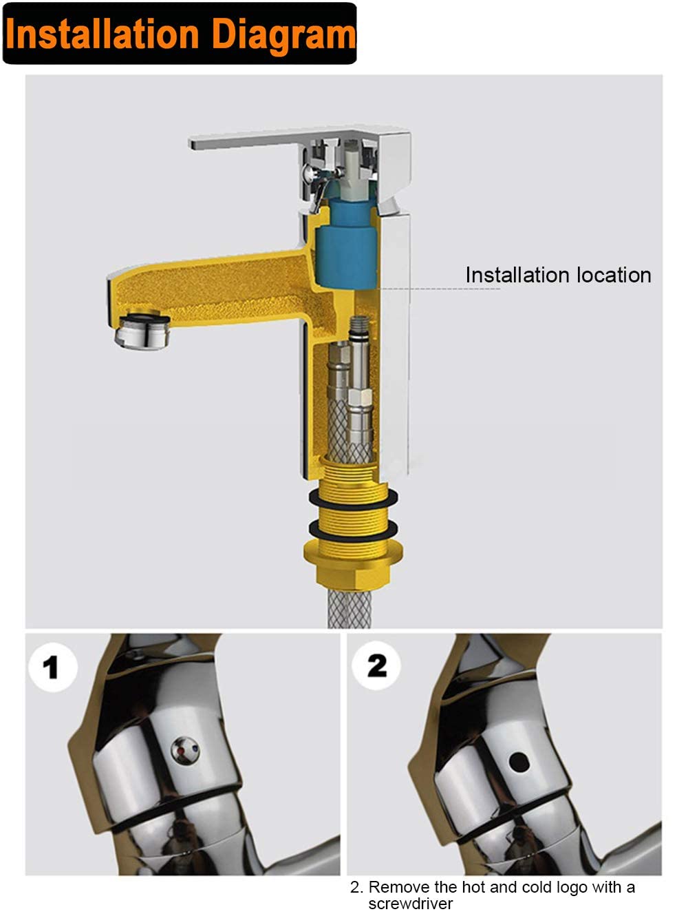HWMATE - Cartucho de repuesto para llave de cerámica, Φ1-37/64″ / 40mm
