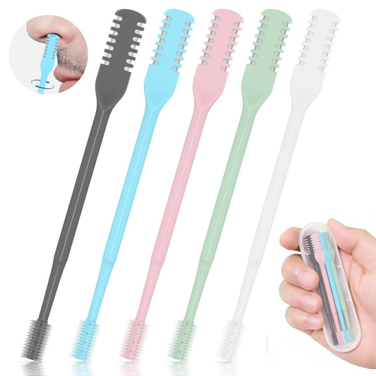 Recortador de Vello Nasal CNURO Portátil Multicolor con Rotación 360° para Hombre y Mujer
