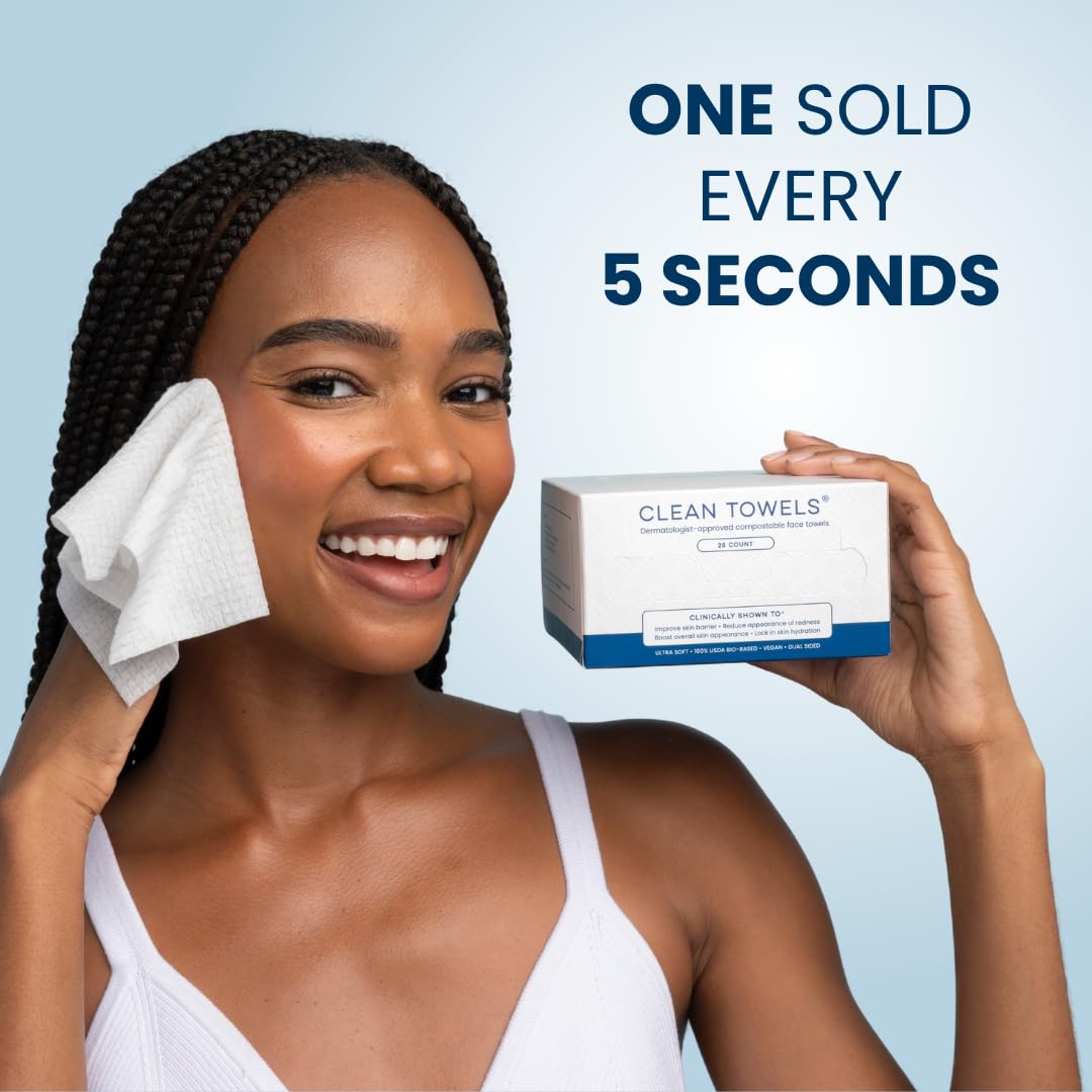 Clean Skin Club Clean Toalla Pequeña (2 Pack)