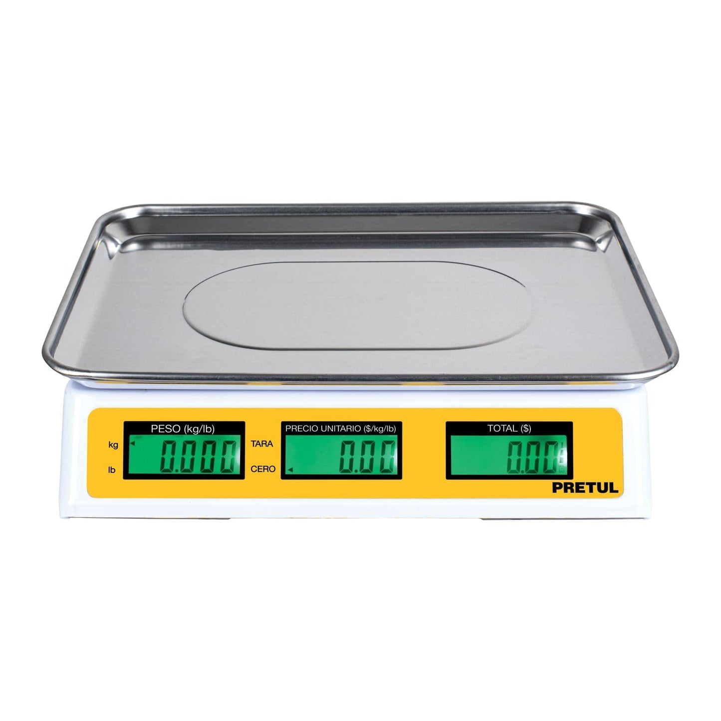 Báscula Electrónica Pretul BASE-30P Multifuniciones 30kg batería Recargable