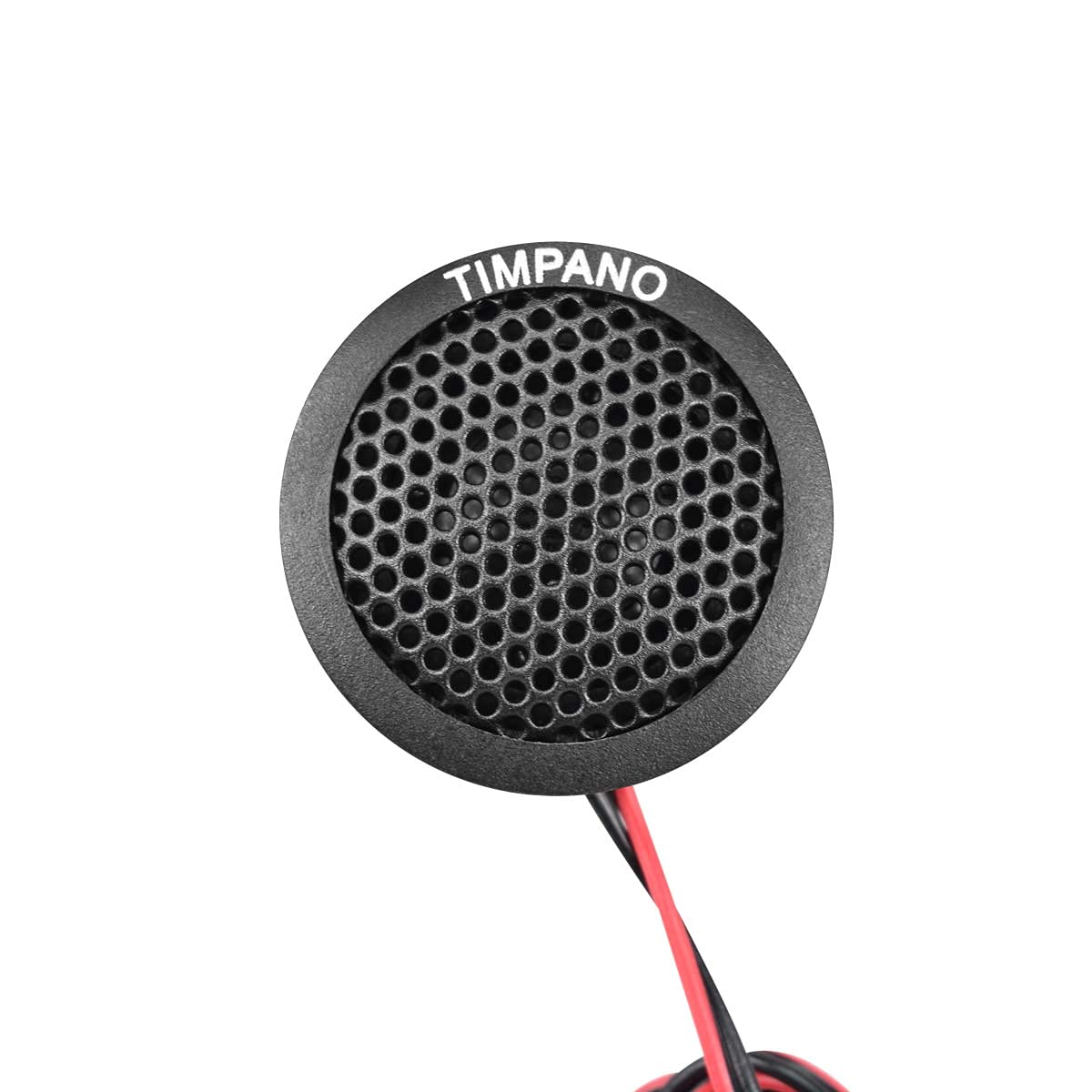 Timpano TPT-ST1 - altavoz de agudos de cúpula TPT-ST1, juego de altavoz de agudos de 1 pulgada para audio de coche, ángulo o montaje en superficie, cúpula suave de 4 ohmios, 180 vatios para audio