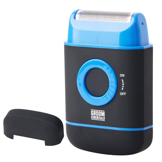 Afeitadora Eléctrica ChargeWorx Negra con Recortadora de Precisión para Hombre