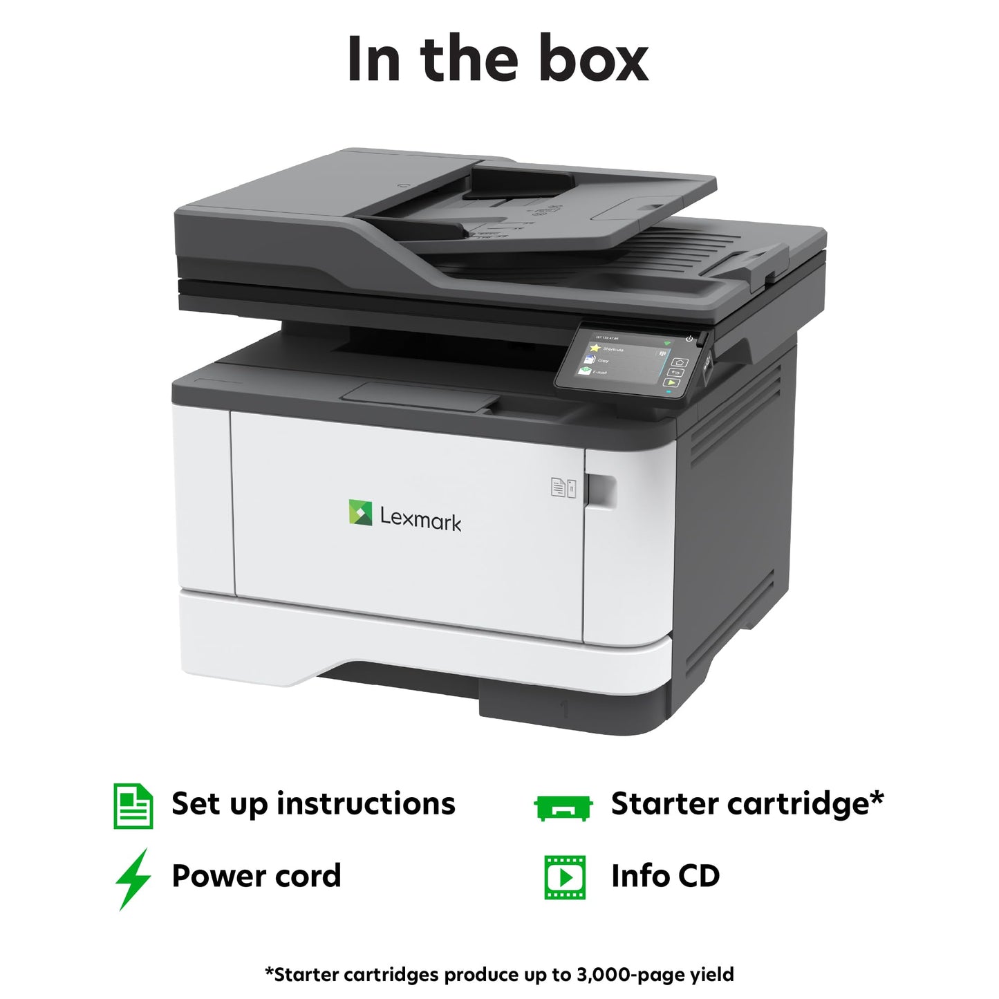 Lexmark MX431adn Impresora multifunción láser - Monocromo