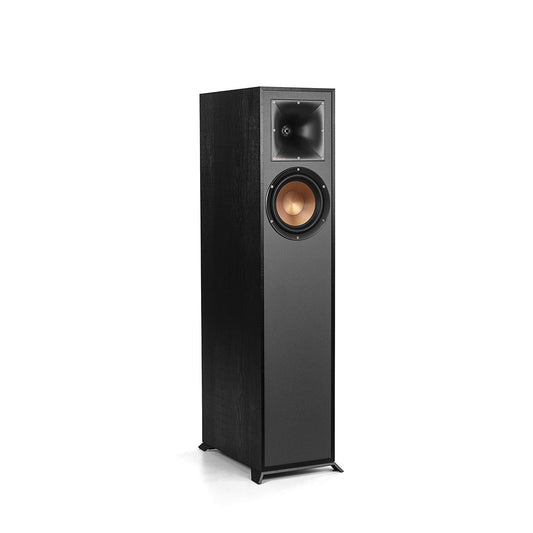 Klipsch R-610F Bocina de Piso Individual, Color Negro