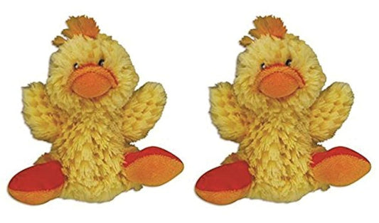 Kong Low Stuffing with Squaker perro juguete peque o color: pato tama o: paquete de 2