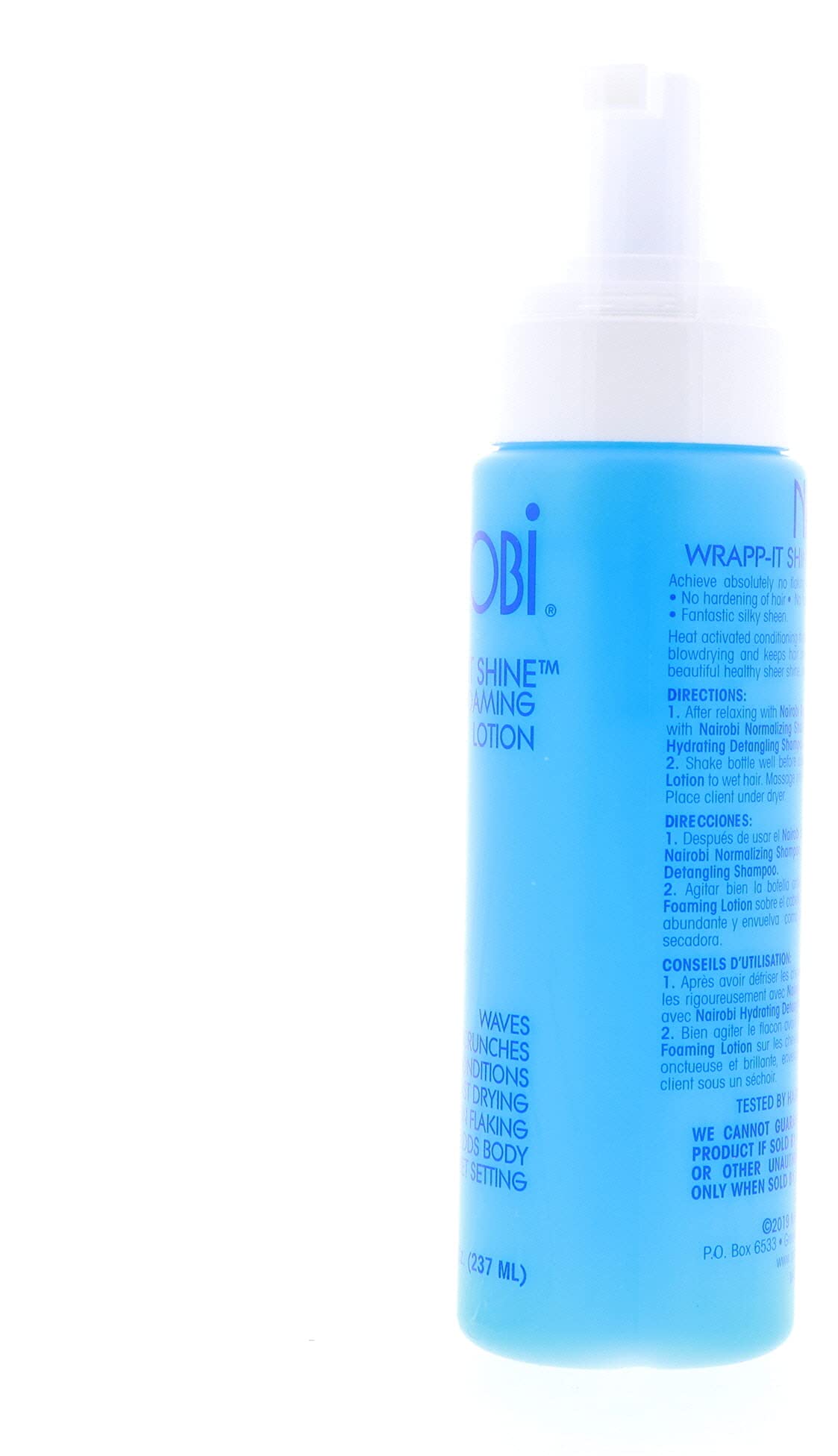NAIROBI Wrapp-it Shine Liquid Spray, 8 Oz