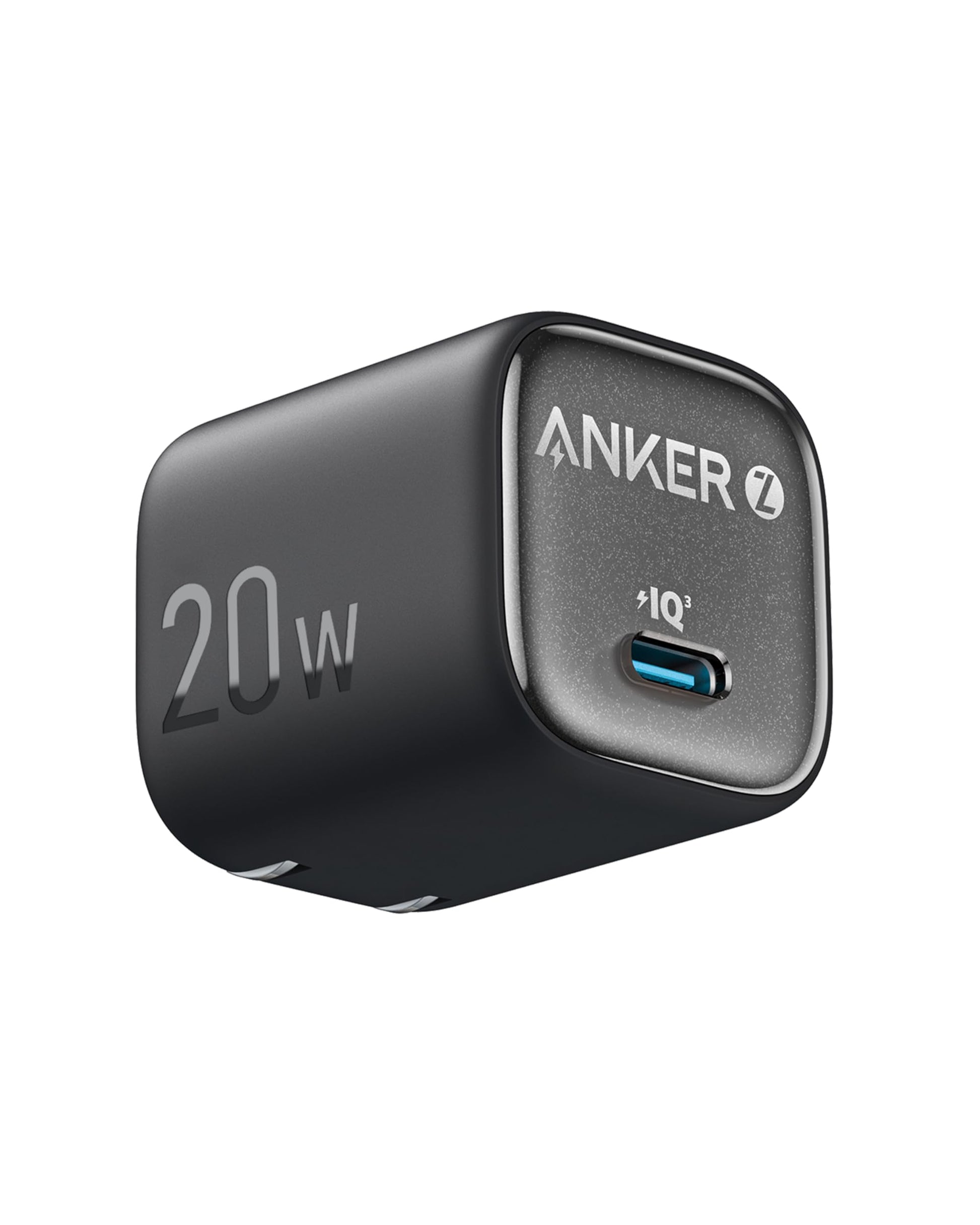 Anker 20W Hielo Cargador Rápido, Control de Temperatura Avanzado, Diseño Compacto 25% Más Pequeño, Compatible con iPhone y Samsung y Otros Dispositivos, USB C Tipo, 2 Colores