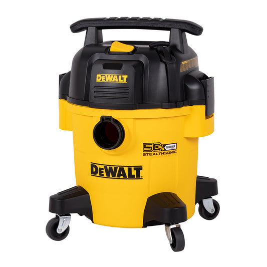 DEWALT - Aspiradora de 5 galones para seco húmedo, DXV05P-QT con reducción de Ruido, DXV05P-QT