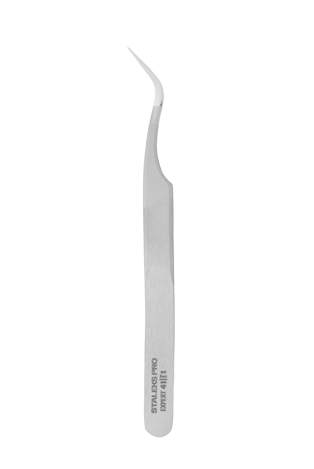 STALEKS - Pinzas profesionales para pestañas (curvadas) Pro Expert TE-41/1