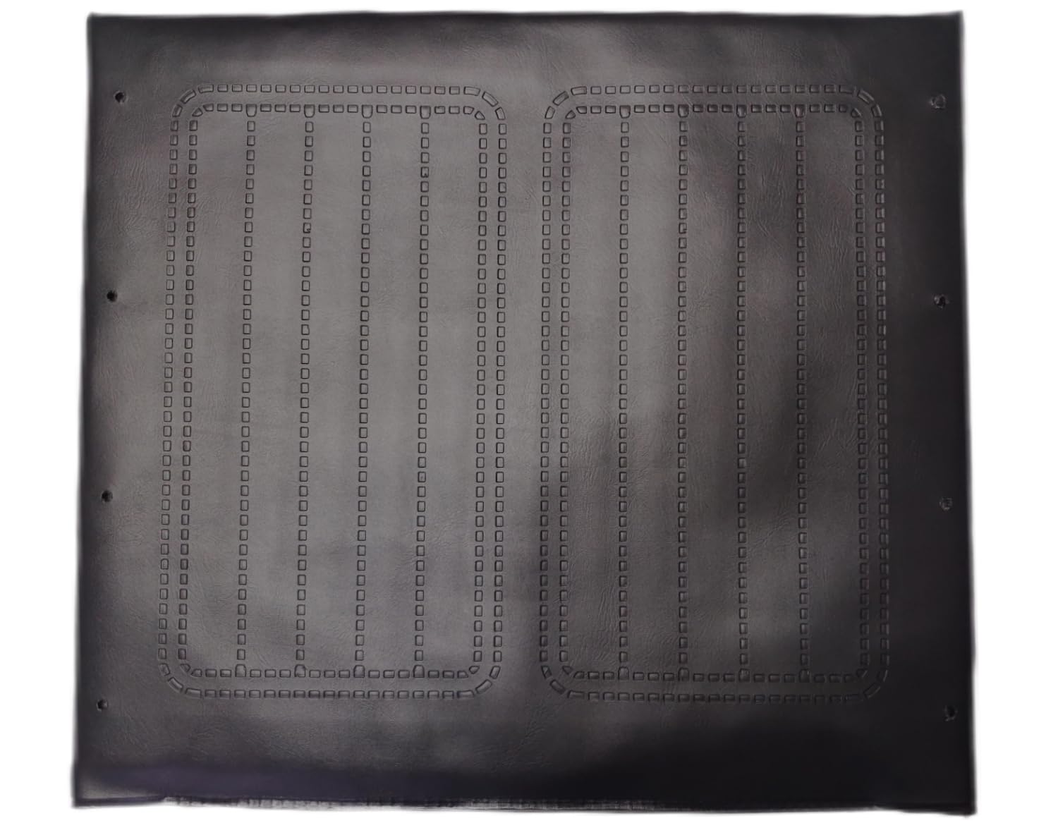 ForconMed Silver Sport 2 Cojín para Silla De Ruedas 18 Pulgadas, Asiento De Repuesto para Silla De Ruedas, Tapicería De Asiento Vinil 18X16”, Relieve, Piezas De Repuesto, con Herrajes, Stds3