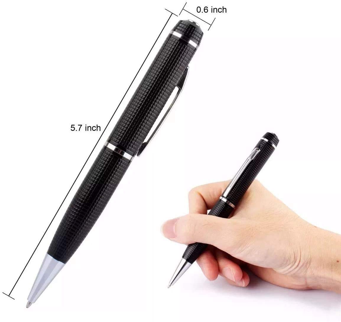 Mini Cámara Espía Sanbee Negro Plata con Micrófono Integrado Cámara DVR para Video y Fotografía