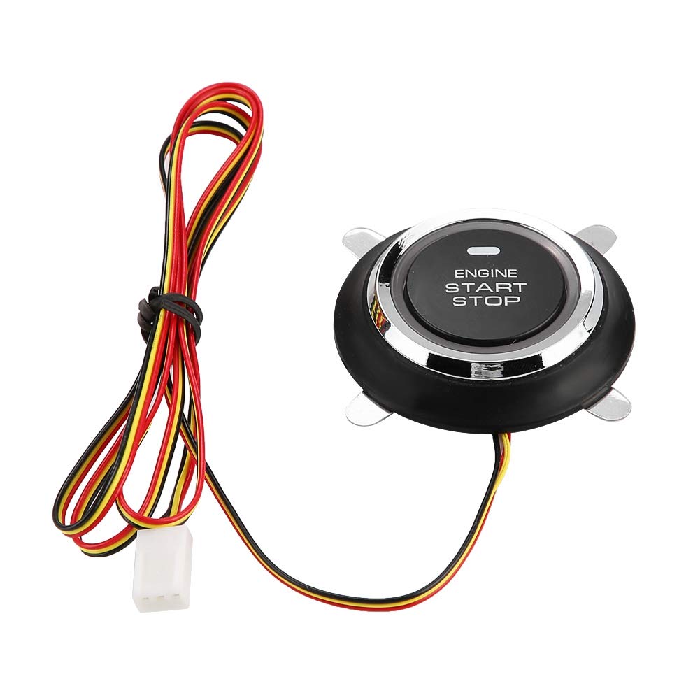 Sistema de Alarma para Automóvil Universal Encendido de Motor con Botón de Entrada sin Llave y Arrancador Remoto