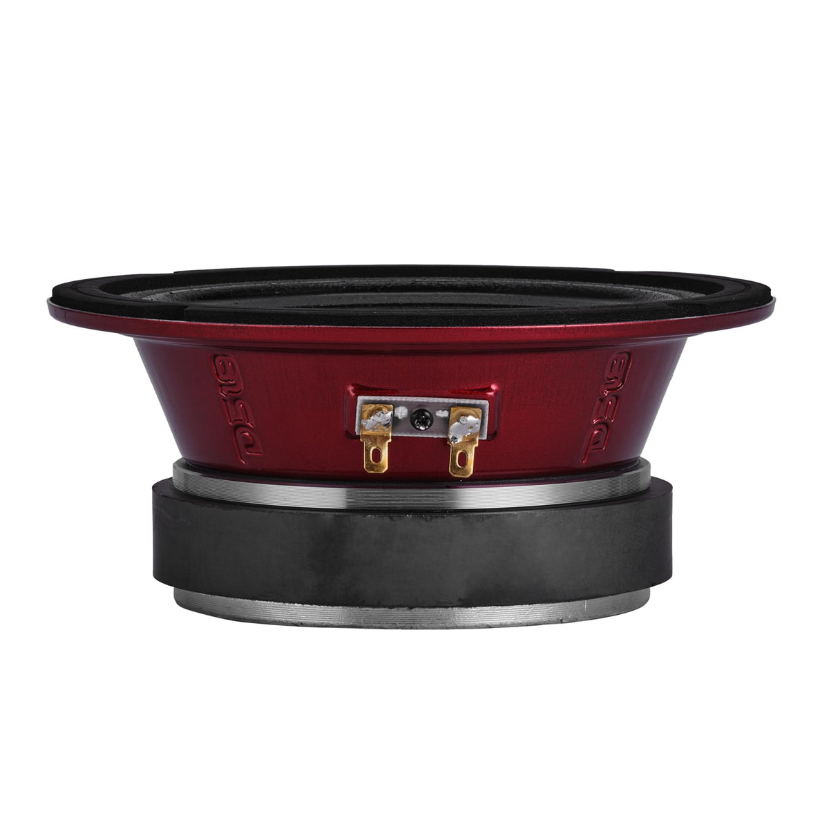 Altavoz PRO-X6MSE DS18 Rojo Midrange de 6.5" con Canasta Sellada para Sistema de Sonido en Carro o Camión 450W MAX 8 Ohms