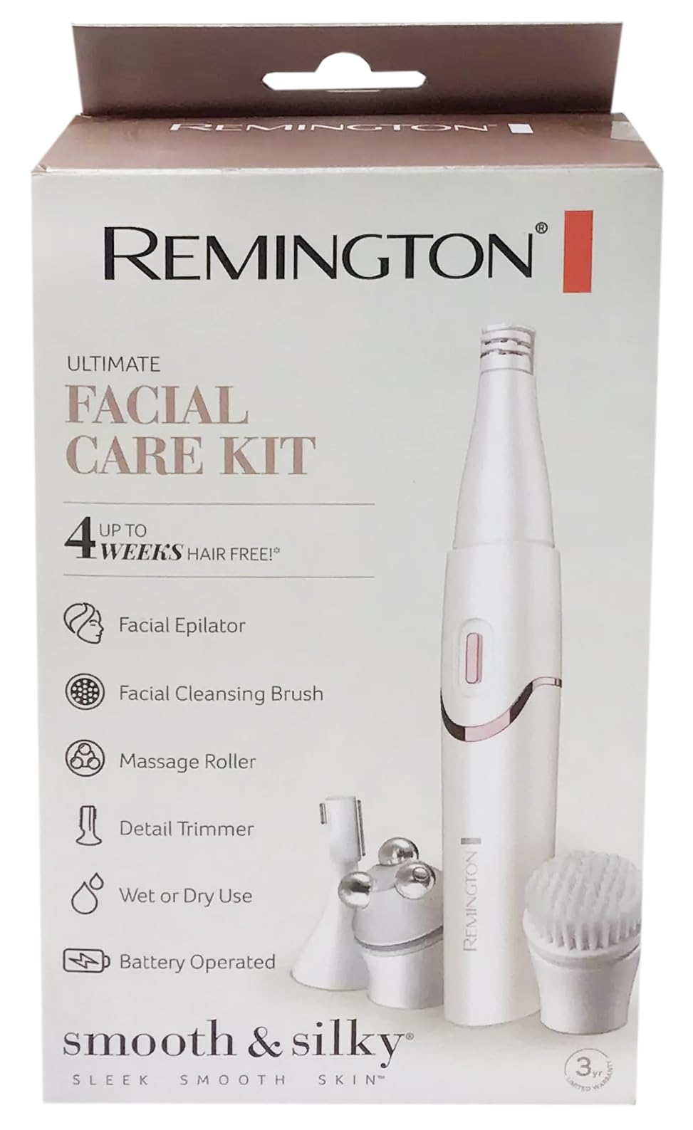 Remington Ultimate Kit de spa para depilación facial