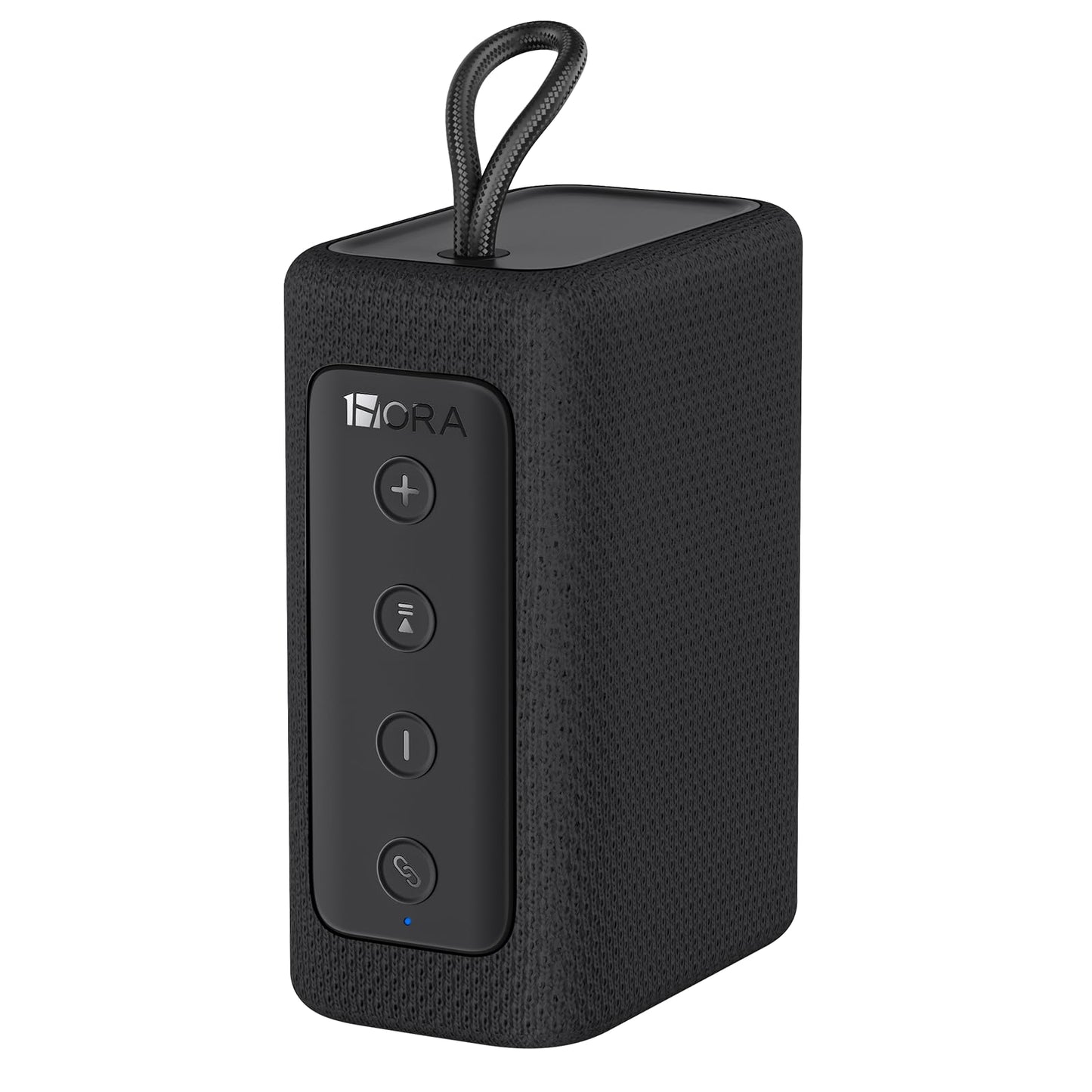 Bocina Bluetooth 7W 1 Hora Negro Sonido Estéreo TWS Ultraligera para Exteriores y Viajes