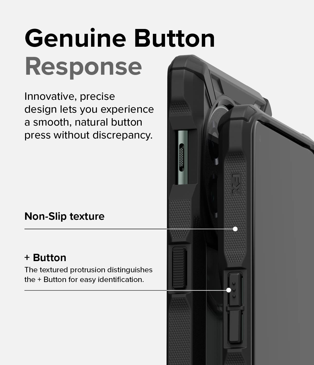 Funda Oneplus 11 5G Ringke Negra Resistente a Impactos y Arañazos