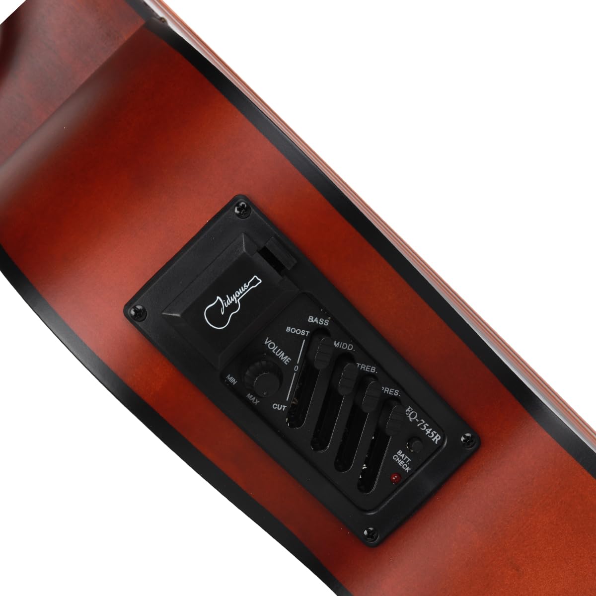 38 inch Electroacústica Guitarra Guitarra acustica con Afinadores,Correas,Cuerdas para Instrumentos,Plumillas,Cable amplificador guitarra,soul,Fundas para Guitarras 3/4(Brown)