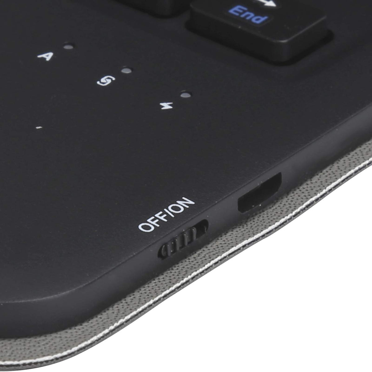 Funda Teclado Galaxy Tab A7 T500 T505 Negro Desmontable Inalámbrico