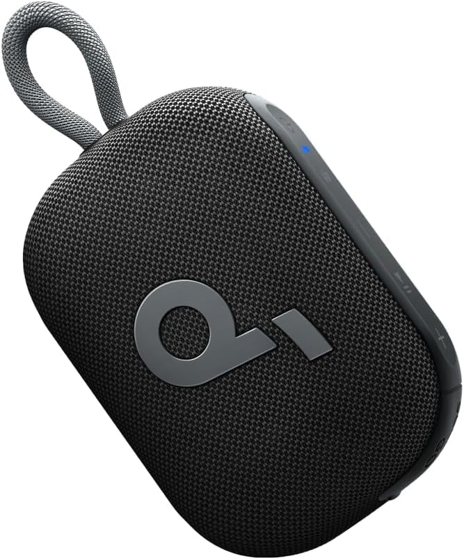 Altavoz Bluetooth Select 4 Go Anker Negro Paquete de 2 Bocinas Portátiles Bluetooth 5W IP67 para Hombre