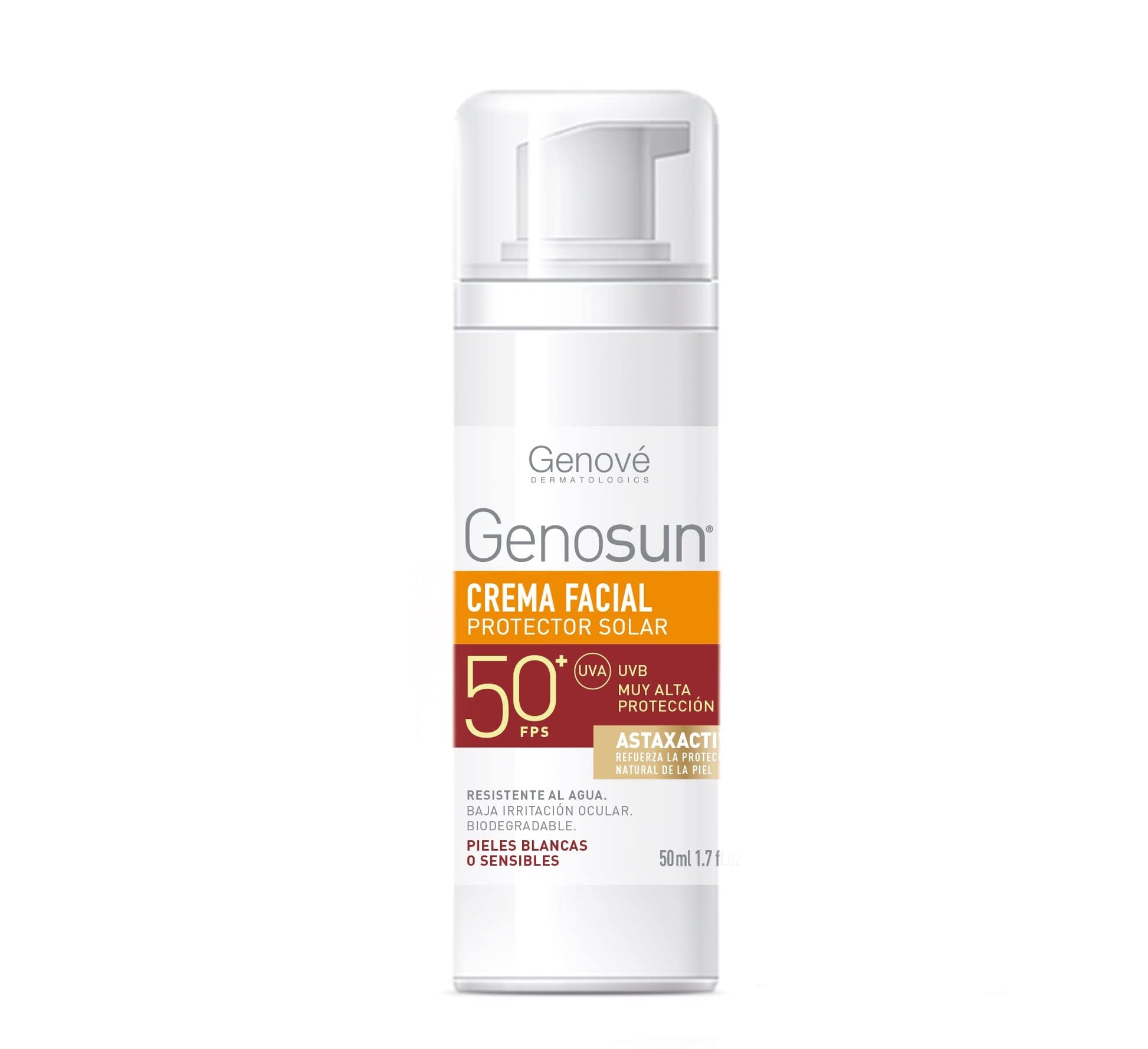 Genove Protecion Solar Genosun Fps 50, 50 ml