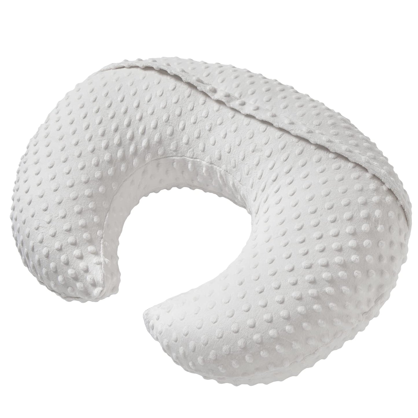 Aullar - Almohada y posicionador de lactancia con funda para lactancia materna y alimentación con biberón, apoyo para bebé, tiempo de barriga, soporte para sentarse al bebé, soporte para despertar