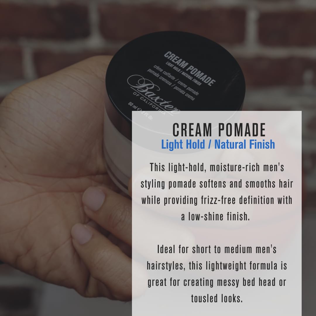 Baxter de California Cream Pomade, 2 fl. oz.
