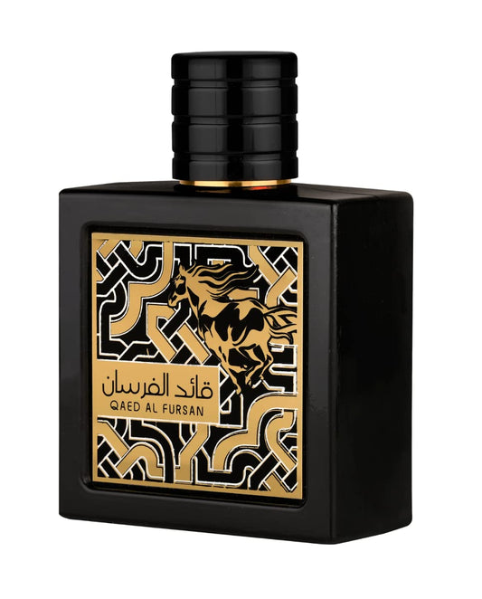 Lattafa Qaed Al Fursan for Unisex Eau de Parfum Spray, 3.0 Ounce