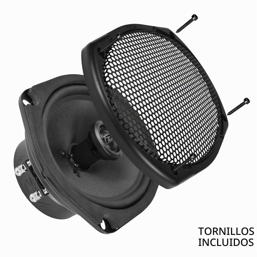 Altavoces Coaxiales de 2 Vías PRV AUDIO 6 x 9 Pulgadas Neodimio con Parrilla para Coche