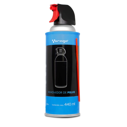 Aire Comprimido Vorago CLN-100 440 ml Removedor de Polvo para Limpieza de Componentes