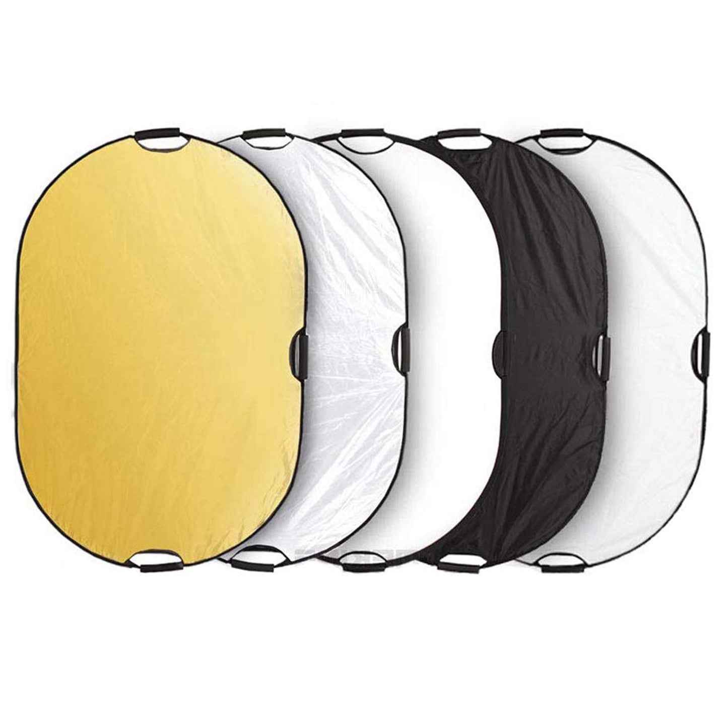 Selens 5-in-1 48x72 Inch Oval Reflector with Handle for Photography Photo Studio Lighting & Outdoor Lighting