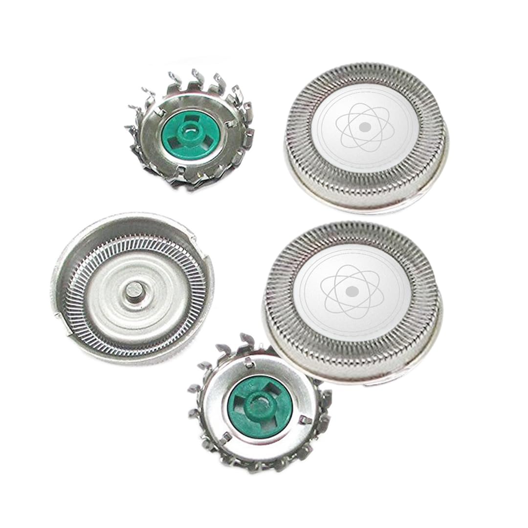 U-nique Replacement Shaver Heads with Brush Fit for Norelco Philips HQ64 HQ54 HQ5705 HQ6070 HQ6073 7310XL PT710 (Pack of 3)