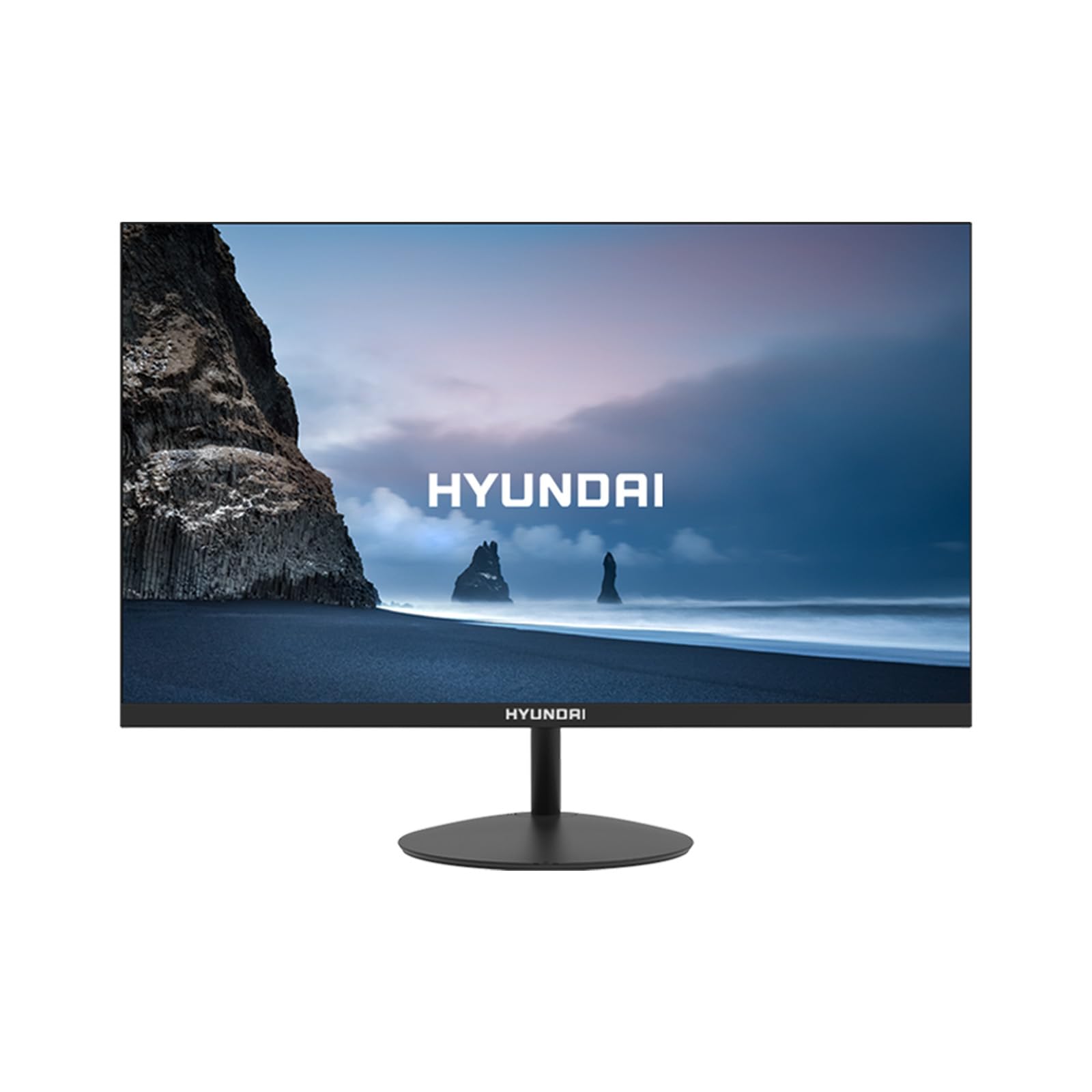 HYUNDAI HY View 22” Monitor de Oficina, VA 1920x1080p, 60Hz, OD 5 ms, Diseño Delgado, HDMI Incluido - Negro