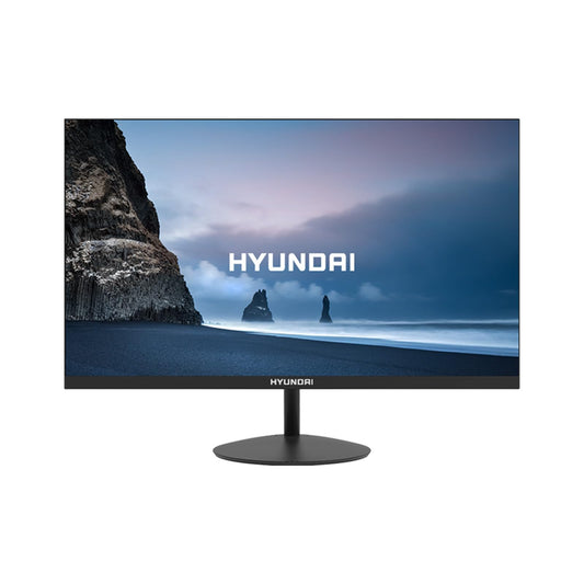 HYUNDAI HY View 22” Monitor de Oficina, VA 1920x1080p, 60Hz, OD 5 ms, Diseño Delgado, HDMI Incluido - Negro