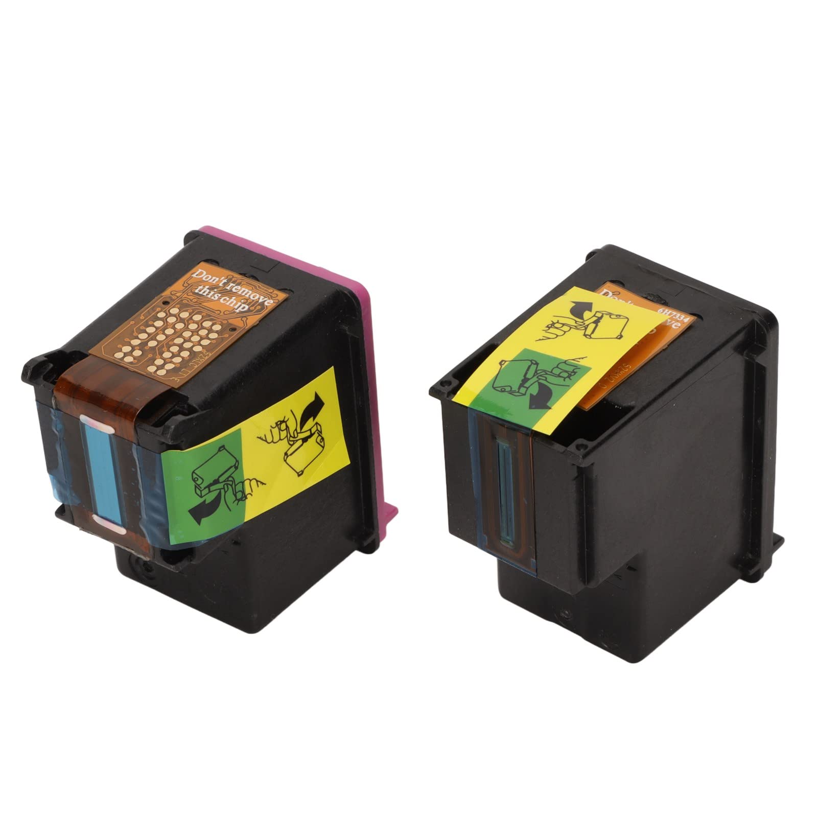 Hilitand Paquete Combinado de Cartuchos de Tinta 62XL Compatible con OfficeJet 200 258 5540 5542 5640 7640 Y para Impresora Envy 5540 5542 5545 5640, 1 Negro, 1 Tricolor, 2