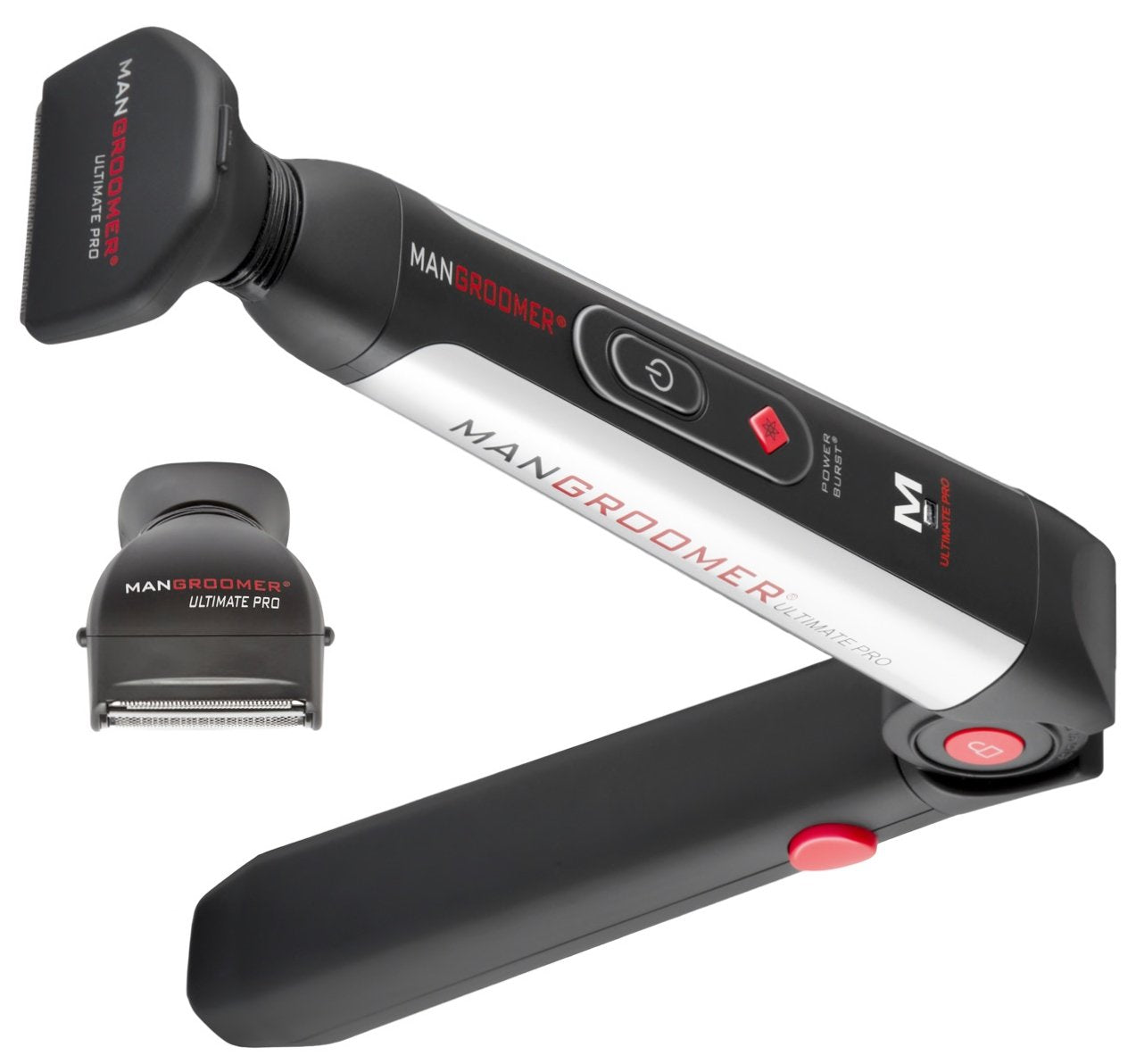 MANGROOMER™ Cabezal de repuesto para afeitadora de pelo con amortiguador de golpes y lámina de afeitado suave