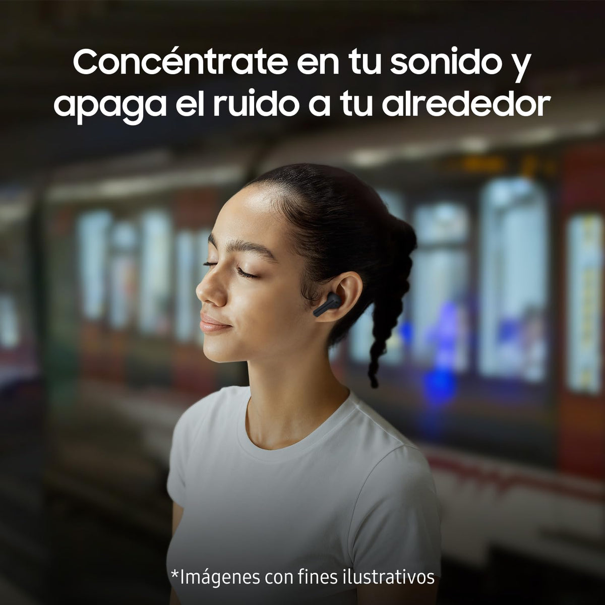 Auriculares Inalámbricos Samsung Galaxy Buds3 FE Blanco