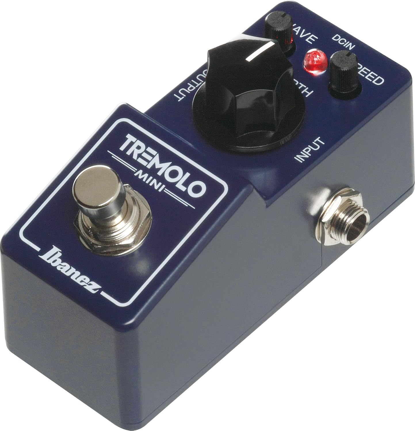 Ibanez TRMINI Mini pedal de efecto trémolo, azul