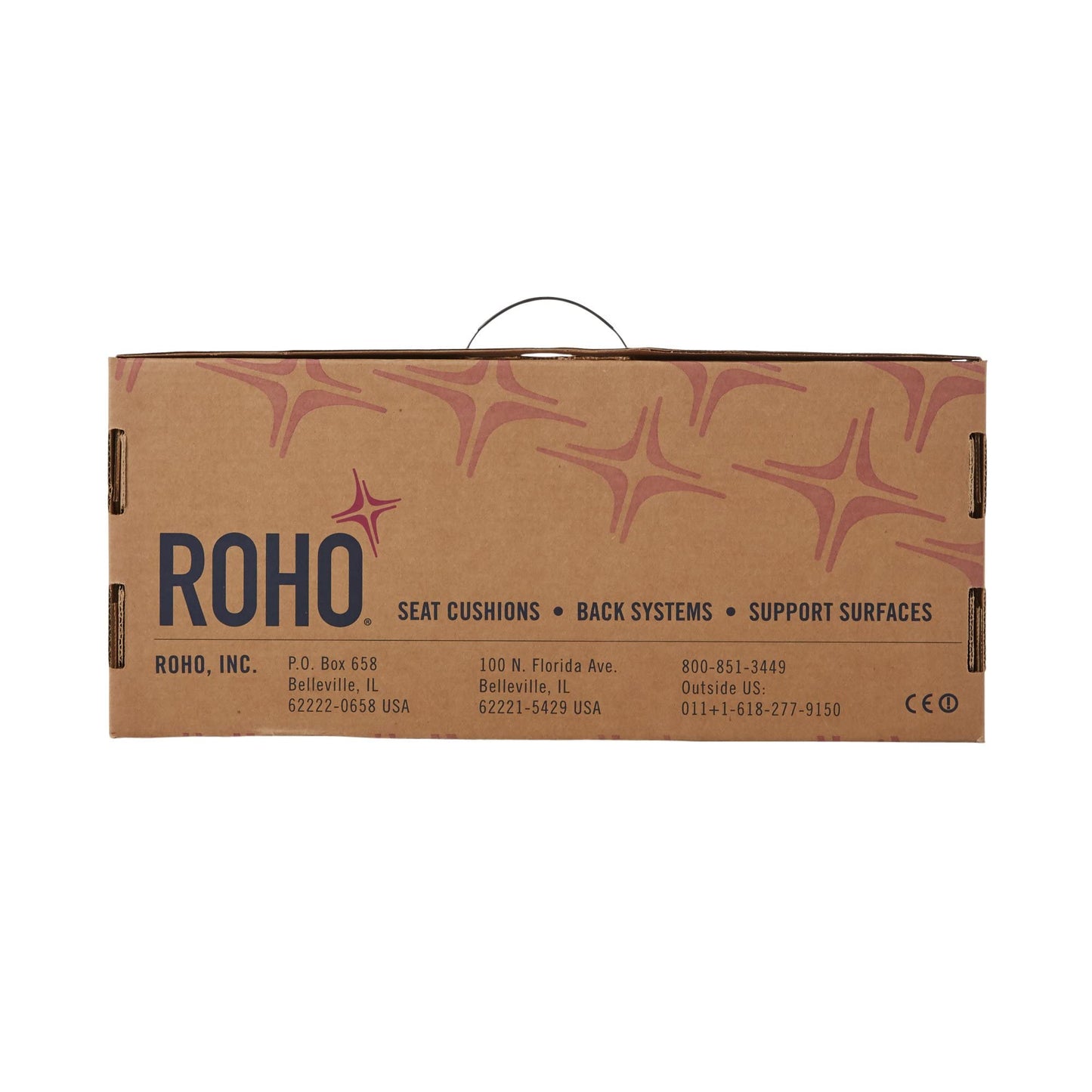 Cojín Hinchable ROHO Mosaic Negro Ajustable con Funda Elástica y Base Antideslizante