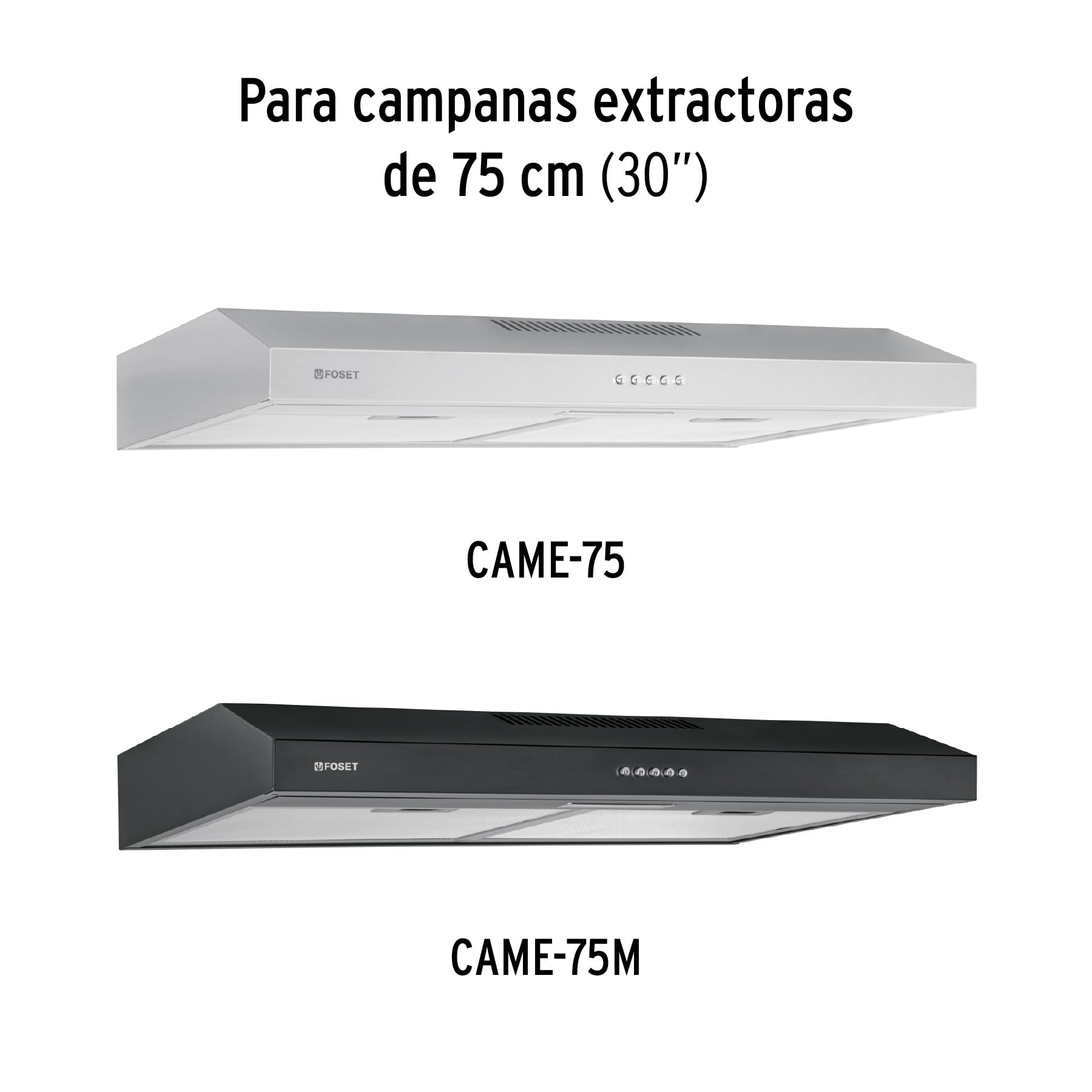 Foset FILC-CAME, Filtro de carbón para campanas CAME-80/60