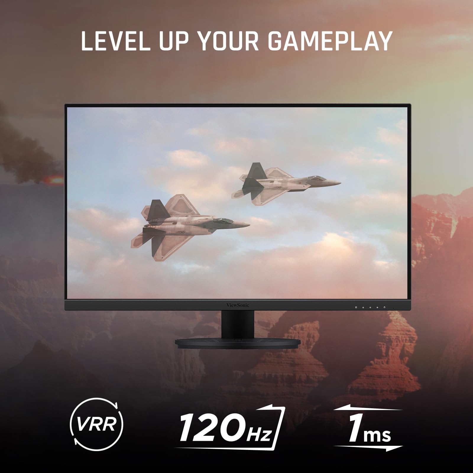 Monitor Gamer Viewsonic VX2716A 27 Pulgadas IPS 120HZ FullHD 1080P 1ms