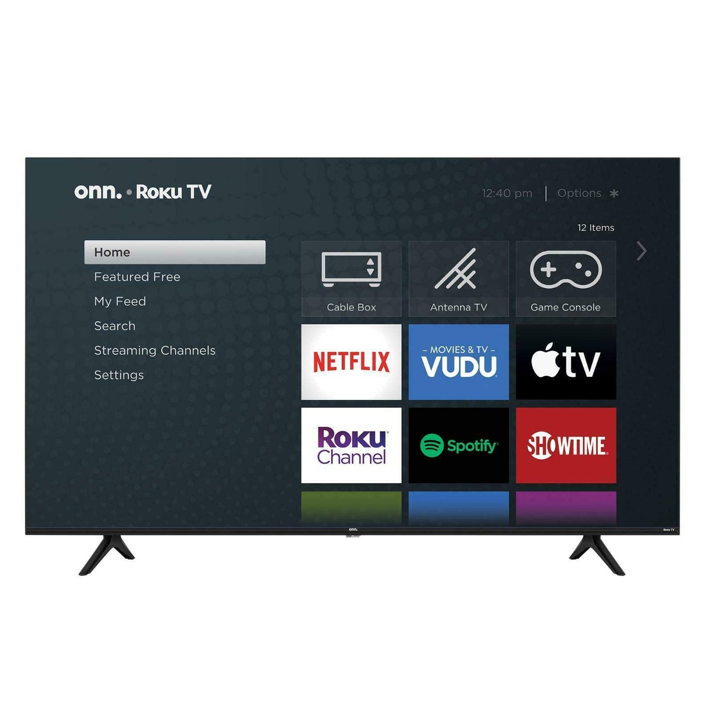 Televisor SmartTV 4K Led onn 65 Pulgadas con Roku y HDR Reacondicionado