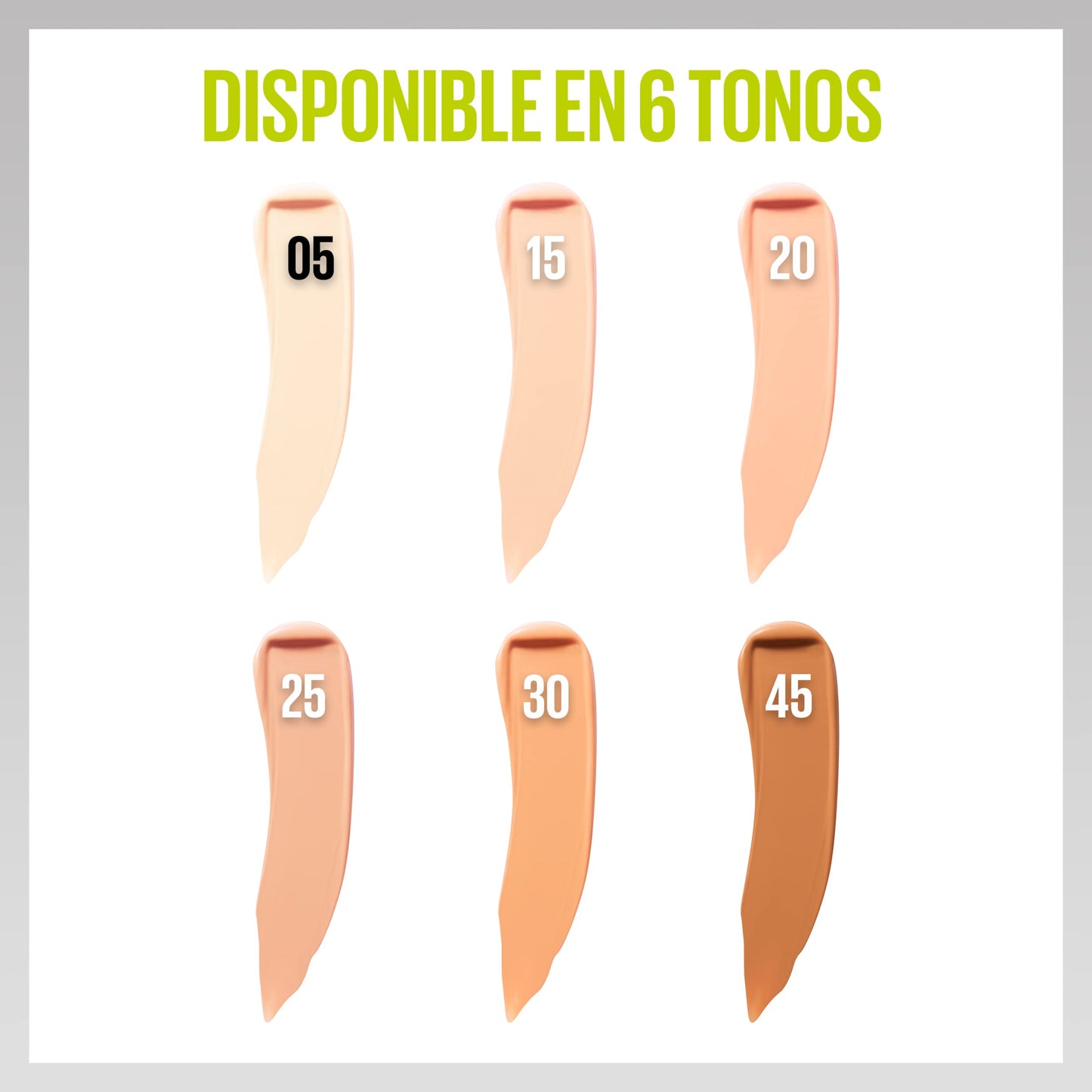 Maybelline Corrector facial que ofrece un acabado natural de larga duración, Active Wear corrector 30H, Tono 30, 10ml